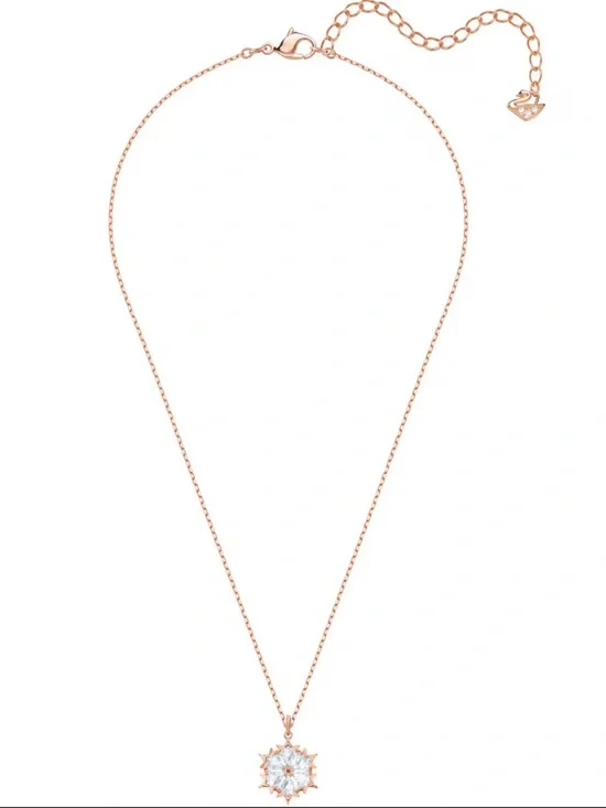 Swarovski Magic necklace, white, pink gold plated - NWT - Picture 4 of 6